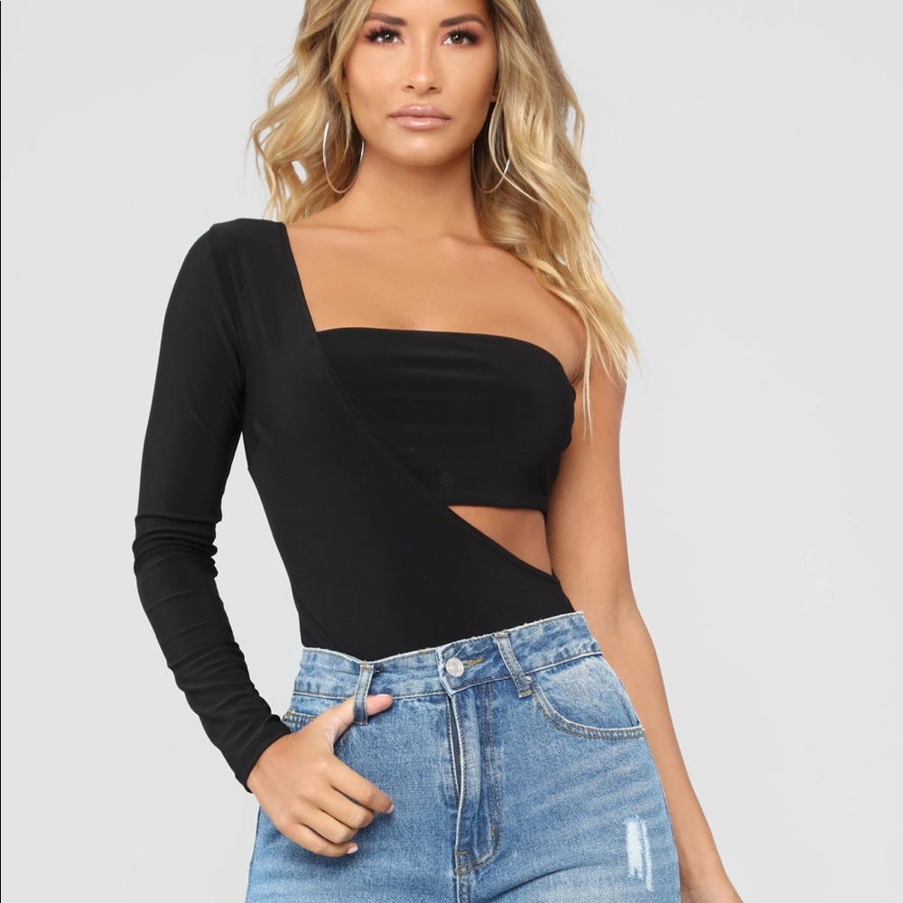 One Shoulder Bodysuit